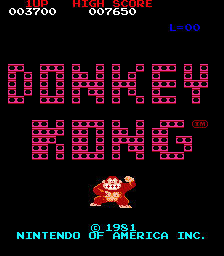 Donkey Kong (US set 1)